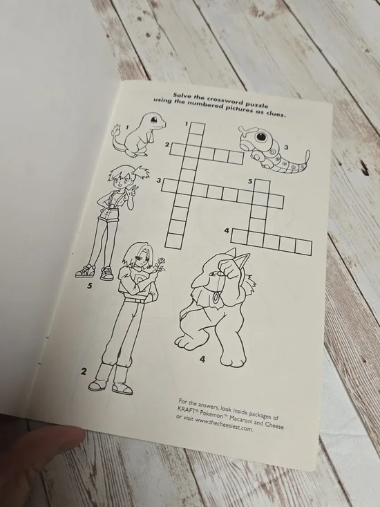 Pokémon Pandemonium Coloring Book 2000 Kraft Promo UNUSED Golden Books Vintage - Picture 3 of 9